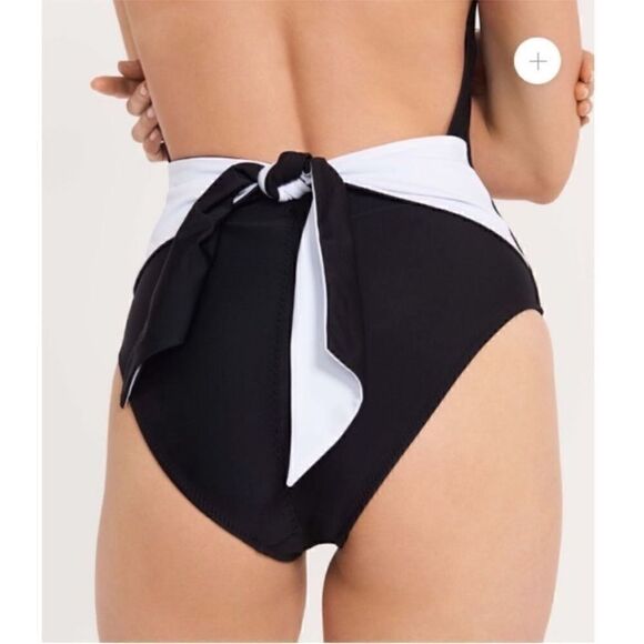 Ansea The Tie Front One Piece - Picture 2 of 8